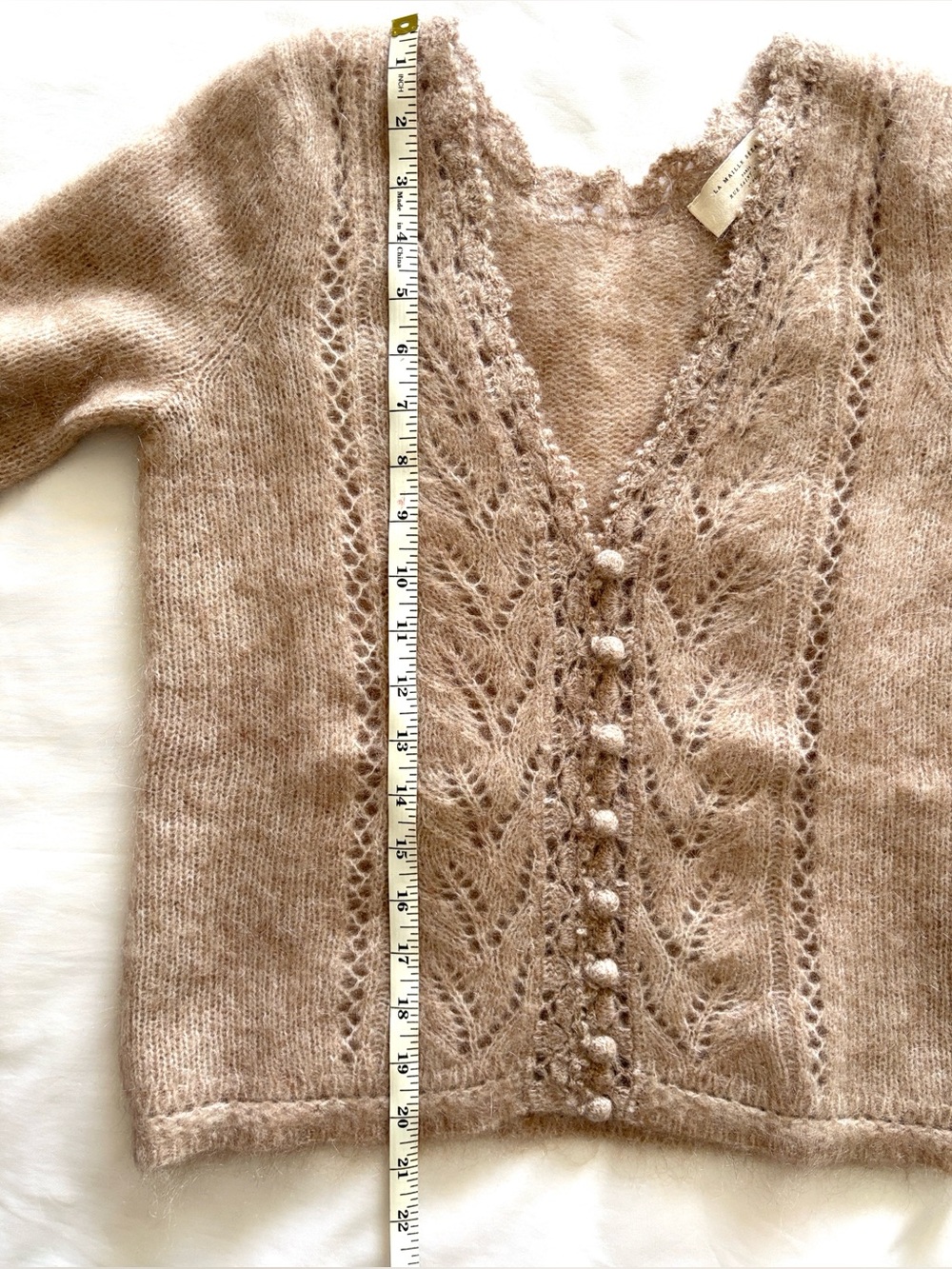 Sezane V-Neck Button Cardigan XXS NWOT - Picture 6 of 9